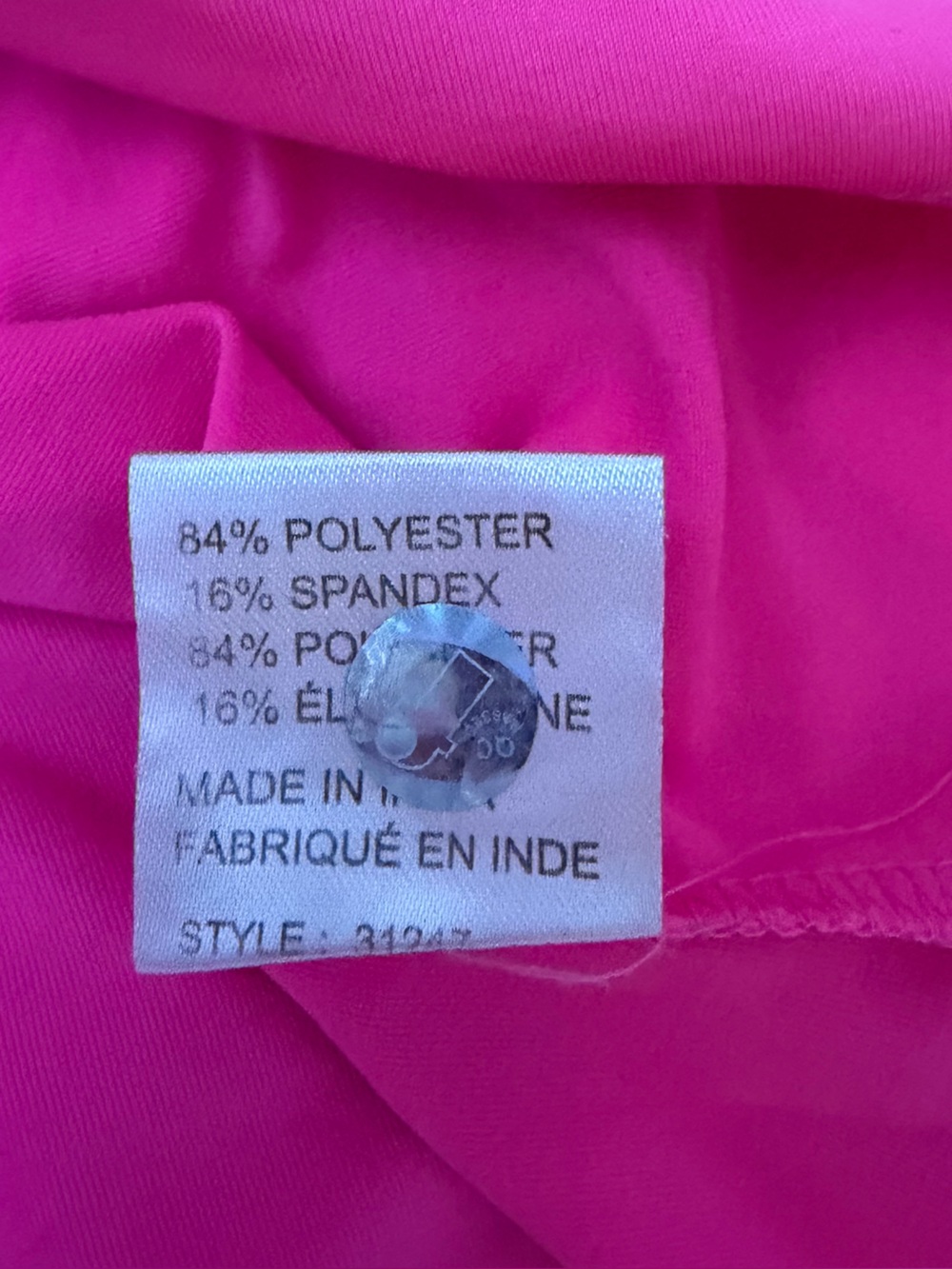 Jamie Sadock Zap Open Neck Women’s Golf Top XXL Tennis Pink Asymmetrical Stretch - Picture 7 of 13